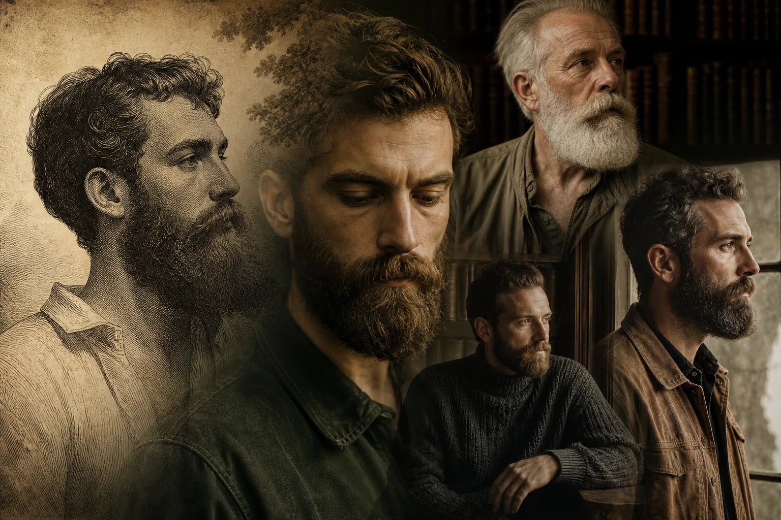 Histoire de la barbe à travers les époques